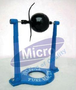 Pure Reaction Turbine - Plastic, 150x100x50 mm, Blue | Reaction Force, Fluid Motion, Educational Tool