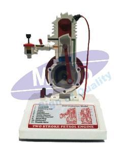 Sectional Working Model Of 2 Stroke Petrol Engine