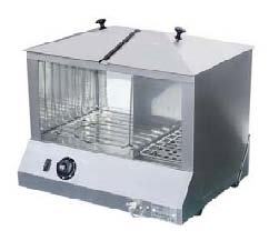 HOT DOG WARMER for Hotels & Restaurants - Stainless Steel, 10-20 Units, 120V | Keeps Warm, Food Display, Easy Clean, Durable
