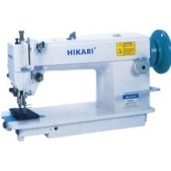 Top And Bottom Feed Heavy-Duty Lockstitch Machine - High-Quality Steel, Rod Feeding, Large Hook | Smooth Stitches, Low Noise, Automatic Lubrication