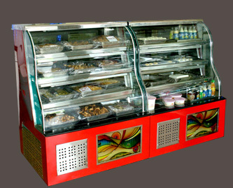 Display counter fridge for hotels and restaurants