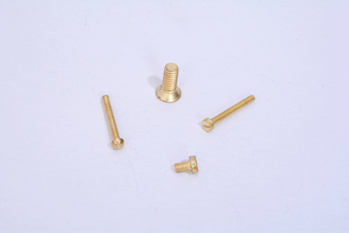 Brass Slotted Screws