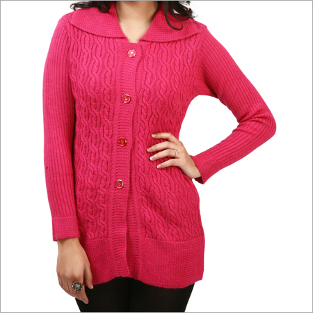 Knitted Pink Sweater