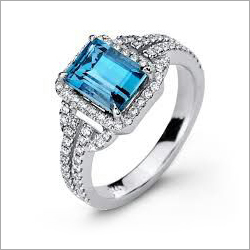 Gents Moissanite Diamond Ring