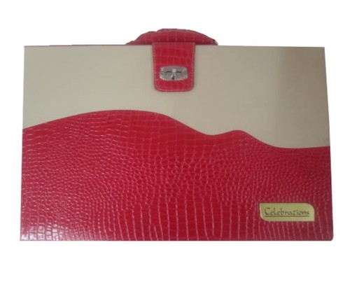 Photo Frame Boxes - Color: Red-Grey