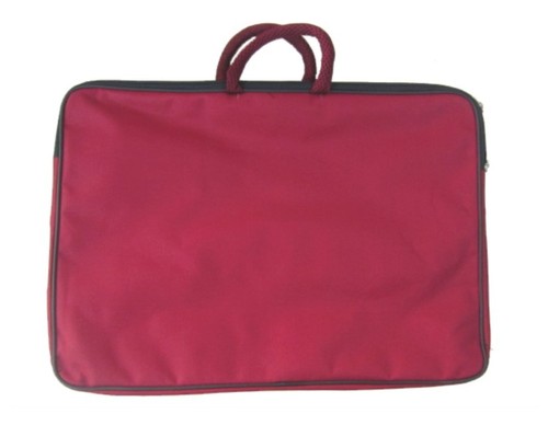 Album Bags - Nylon Material, Maroon Color - Moisture Proof Plain Design - Size: Standard