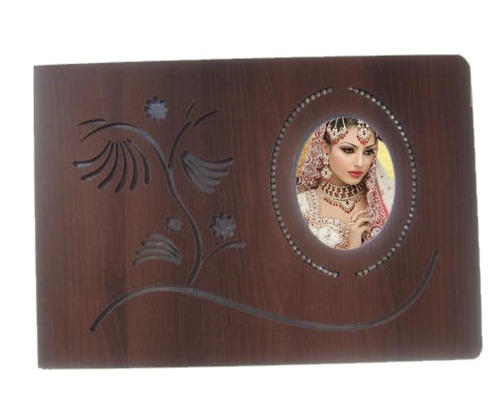 Premium Wooden Cover Dark Brown - Material: Wood