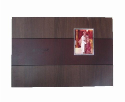 Luxury Wooden Cover Dark Brown