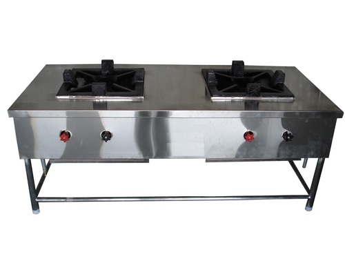 bulk cooking range two burner for hotels and restaurants