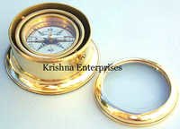 Brass Gimbal Compass