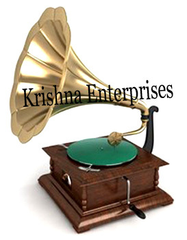 Nautical Brass Gramophone