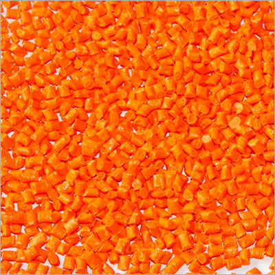 PBT Granules (Orange) - High Density, Melting Point 220-250Â°C | Chemical Resistance, Easy to Recycle, Ultra Sound Welding Capability, Excellent Strength