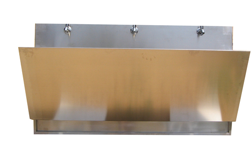 hand washing sink three tap for hotels and restaurants