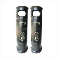 Cast Iron Dustbin - Color: As Per Order