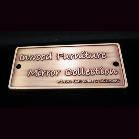Engraved Metal Plates