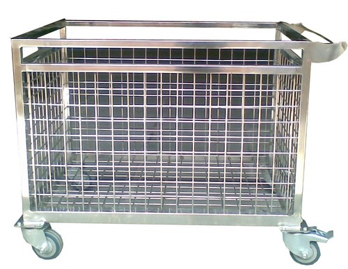 Linen trolley for hotels and restaurants