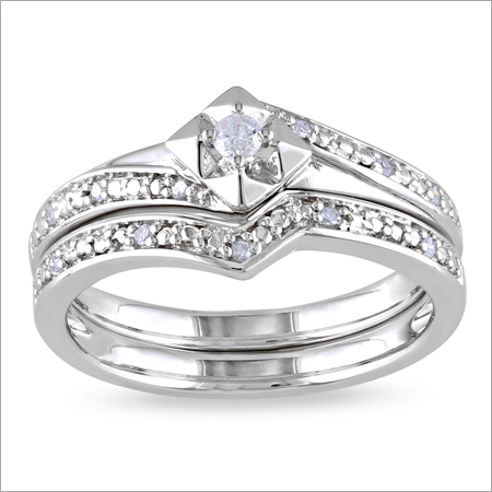 Single Stone Silver Rings