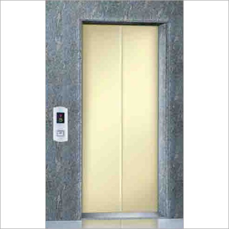 Ms Powder Coated Elevator Landing Door