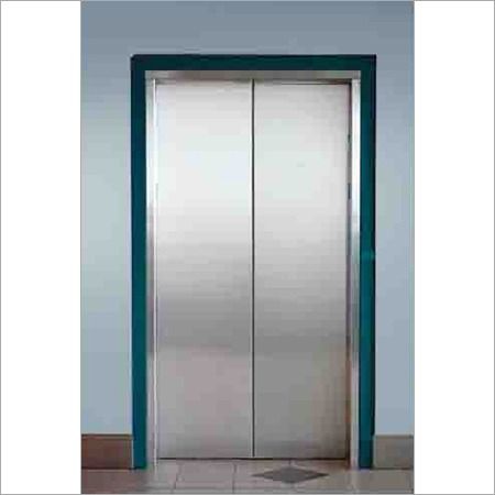 Elevators Stainless Steel Hair Line Finish Auto Door