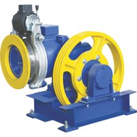 Elevator Traction Machine - Aluminum Alloy, Load Capacity 320-1000 Lbs , Ac And Dc Drive Type, Up To 500 Feet Per Minute Speed, For Residential And Freight Elevators