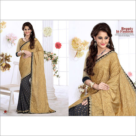Embroidered Party Wear Saree
