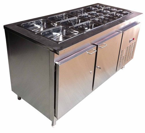 Ref with bain marie for hotels and restaurants