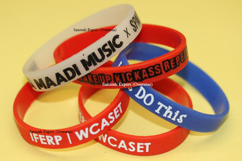 Printed Silicone Wristbands