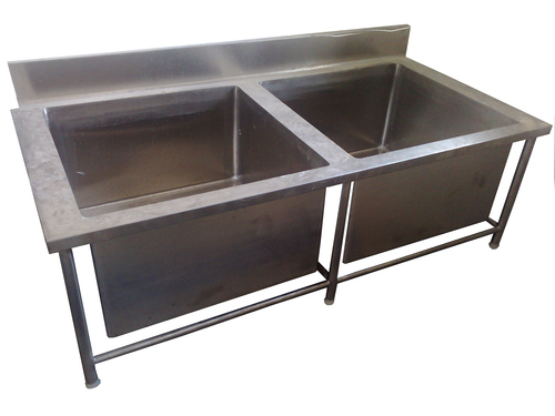 Two Sink Unit for Pot Washing for hotels and restaurants