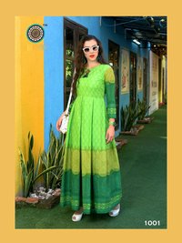Stylish Cotton Print Long Kurti Collection - Cotton, Sizes M-3xl, Long Kurti Style , Casual-formal-daily Wear-party Wear Options