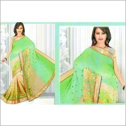 Net Printed Saree