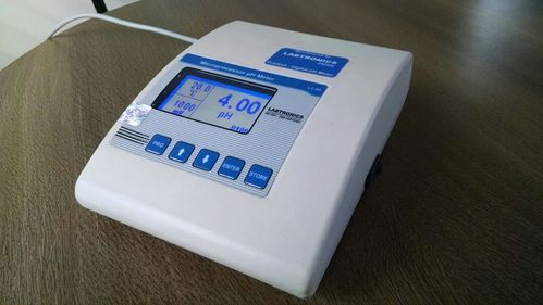 Microprocessor Based Ph/temp/mv Meter (graphical Display)