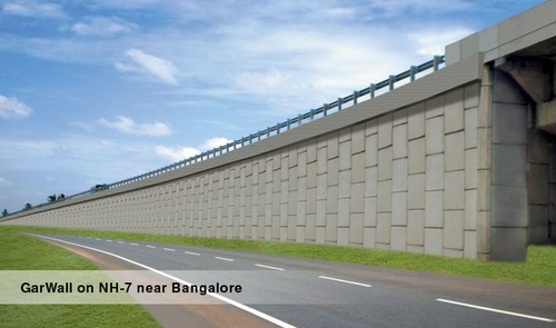 Reinforced Earth Wall Design By LANDMARK MATERIAL TESTING AND RESEARCH LABORATORY PVT. LTD.