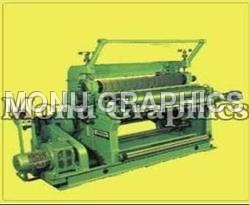 Semi-Automatic Vertical Type Paper Corrugation Machine