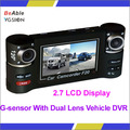 Supporting G-sensor with Dual lens Vehicle DVR