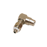 3229 - M3 & M5 Thread, 90° Push-In Fitting, Precoated Thread, Full Air Flow, Quality Control, RoHS Compliant