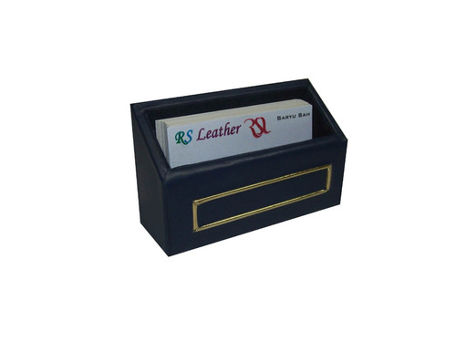 Leather business card holder card holder By RS LEATHER
