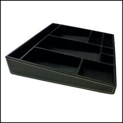Leather Tea Box Tea Tray
