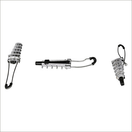 Abc Wedge Type Dead End Clamp - Color: Silver And Black
