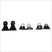 Suspension Clamp For Ab Cable - Color: Black And Silver