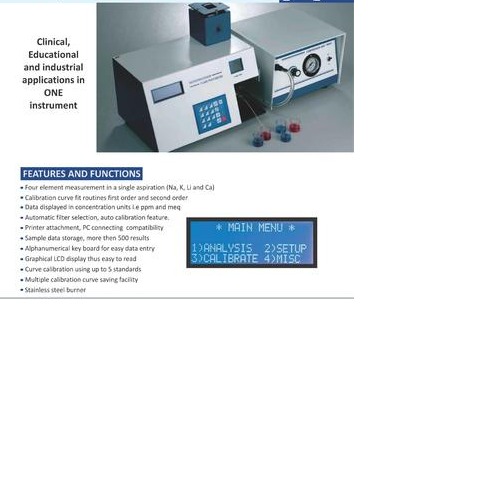 Microprocessor Flame Photometer