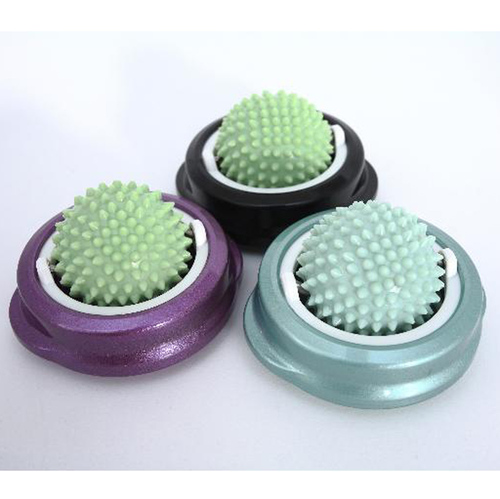 Acupressure Tools - Plastic Rubber, 8cm Diameter Green, 60 Spikes | Muscle Relaxation, Pain Relief, Blood Circulation, Stress Reduction