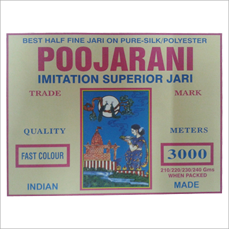 Poojarani Imitation Superior Jari