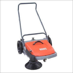 Sweeper - Polypropylene Brush 50L Capacity 45x90x100cm Dimensions Steel Handle Rubber Wheels - Cost Effective Durable Design Easy Operation Efficient Cleaning Maneuverable Wide Sweeping Path