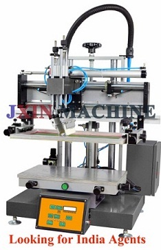 Flat Screen Printing Machine with Vaccum