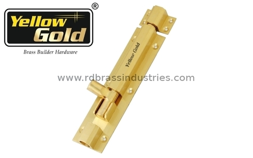 Brass Hex Tower Bolts