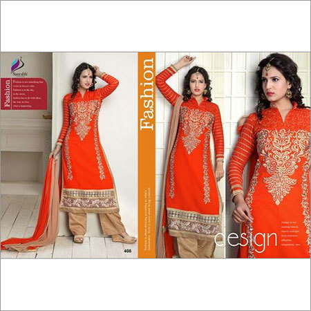 Orange Indian Salwar Suit