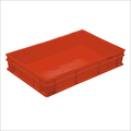 Milk Crates - Quality Assured Raw Materials, Red Solid Box | High Storage Capacity, Reliability, Weather Resistant, High-performance