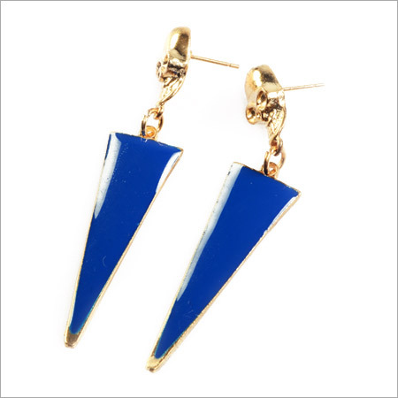 Golden Skull Earrings