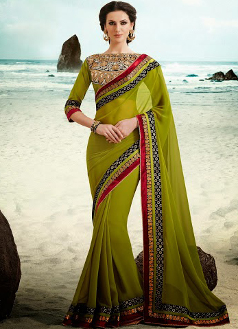 Georgette Saree