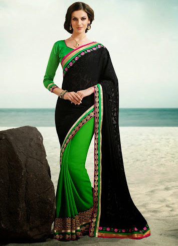 LACE BOEDER SAREE